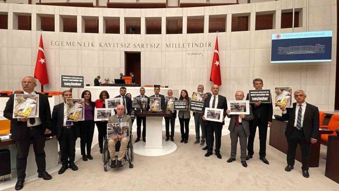 Hdp Milletvekillerinden Tbmm’de Eylem
