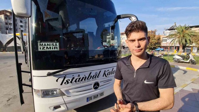 Otobüs Kaptanı, Terminalde Köpeğin Saldırısına Uğradı