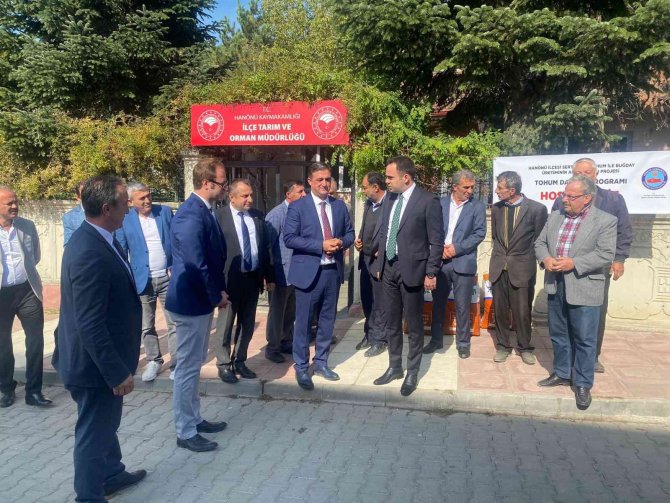 Hanönü’de 75 Çiftçiye 15 Ton Tohumluk Buğday Dağıtıldı