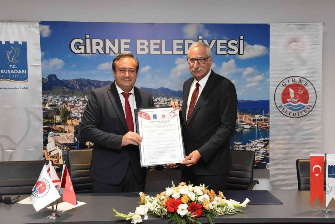 Kuşadası İle Girne Kardeş Şehir Oldu