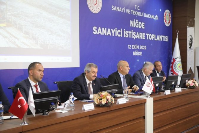 Niğde’de "Sanayici İ̇stişare Toplantısı" Yapıldı