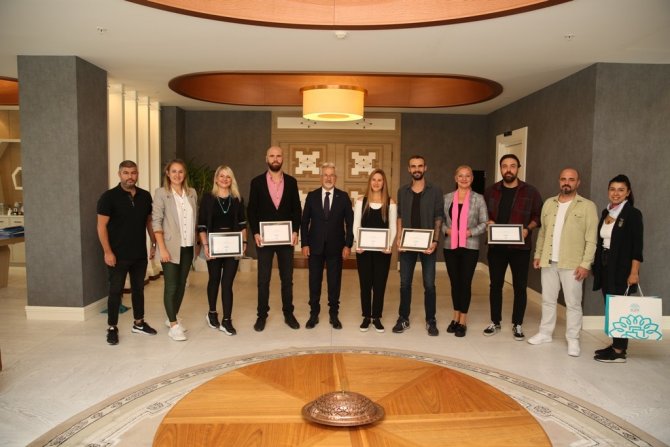 Başkan Erdem’den Yoga Eğitmenlerine Teşekkür