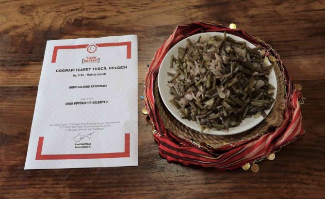 Ordu ‘Galdirik Kavurması’ Patent Aldı
