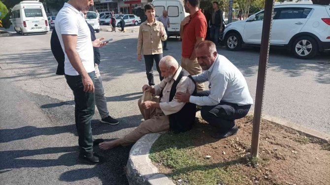 Otomobilin Çarptığı Yaya Yaralandı
