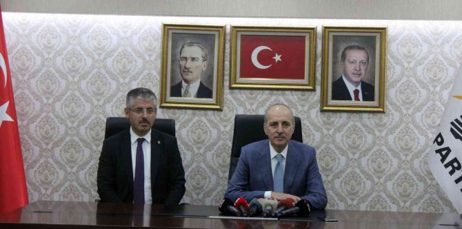 Numan Kurtulmuş: "Başta Chp Olmak Üzere Parlamentoda Bulunan Partiler Samimiyet Sınavından Geçeceklerdir"