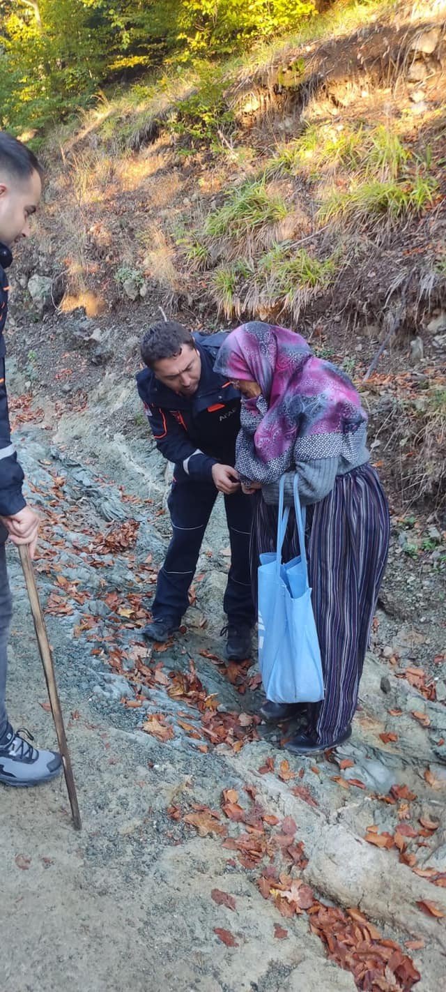 Yeğeniyle Mantar Toplamaya Giden Yaşlı Kadın Ormanda Kayboldu