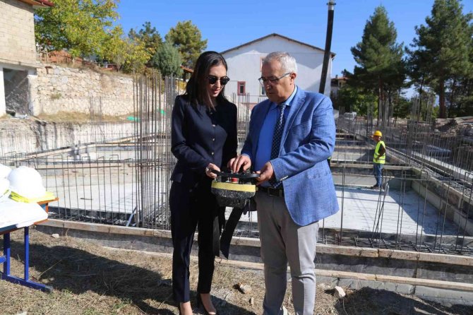 Çameli Gençlik Merkezinin Temeli Törenle Atıldı