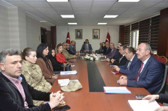 Gümüşhane’de Kadına Yönelik Şiddetle Mücadele Toplantısı Yapıldı