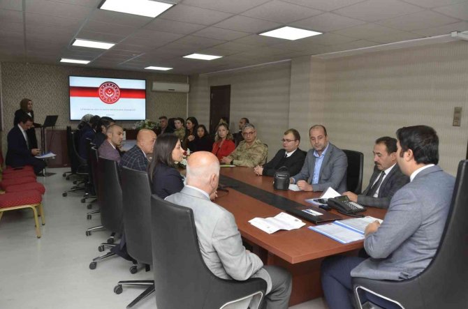 Gümüşhane’de Kadına Yönelik Şiddetle Mücadele Toplantısı Yapıldı