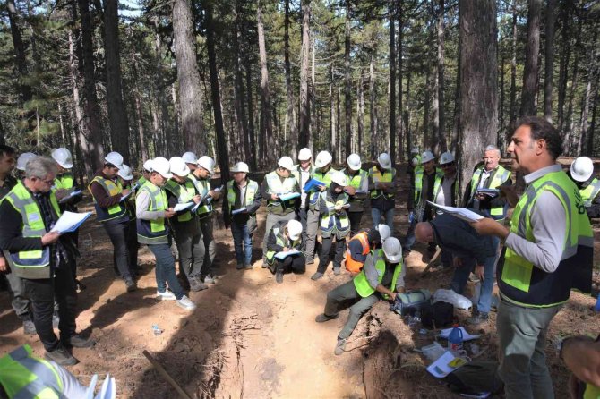 Kütahya’da Ağaçlandırma Tatbikatı