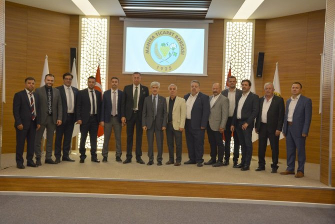 Manisa Ticaret Borasında Seçim Sonrası İlk Toplantı