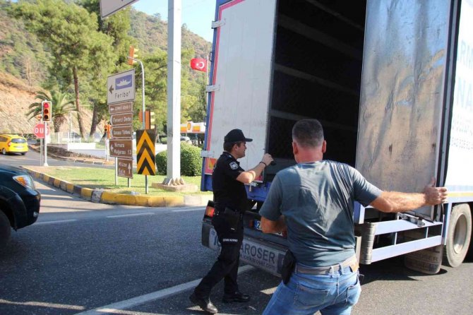 Marmaris Girişi Düzensiz Göçmenlere Kapalı