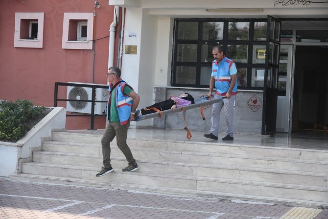 Osmaniye’de Gerçeğini Aratmayan ’Yangın’ Tatbikatı