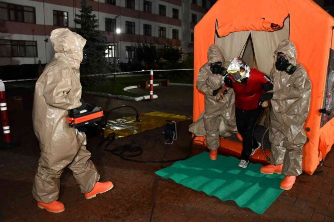 Kyk’da Kimyasal Saldırı Tatbikatı