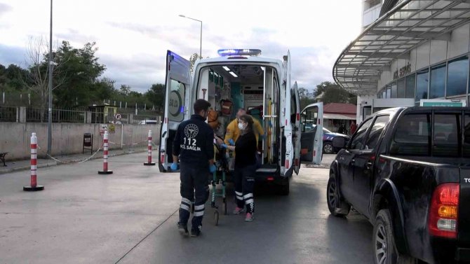 Römorktan Düşen Kadın Yaralandı
