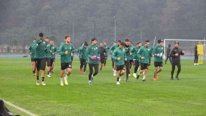 Giresunspor, Sivasspor Maçı Hazırlıklarını Sürdürüyor