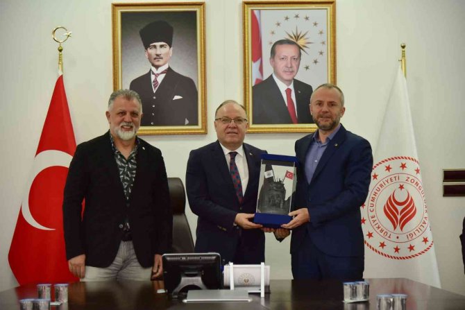 Vali Tutulmaz, Başkan Keleş Ve Ekibini Tebrik Etti