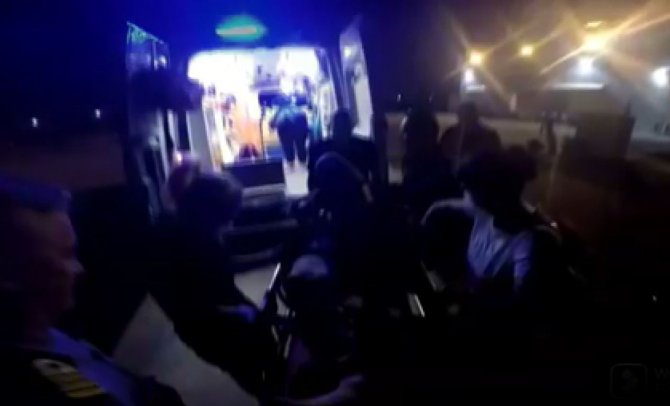 Yamaçta Ayağı Kırılan Vatandaşa Helikopterle Nefes Kesen Kurtarma