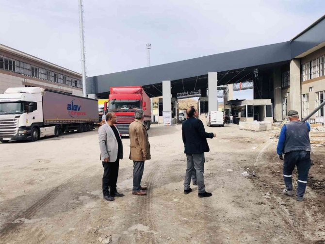 Başkan Demirci, Türk Gözü Sınır Kapısında İncelemelerde Bulundu