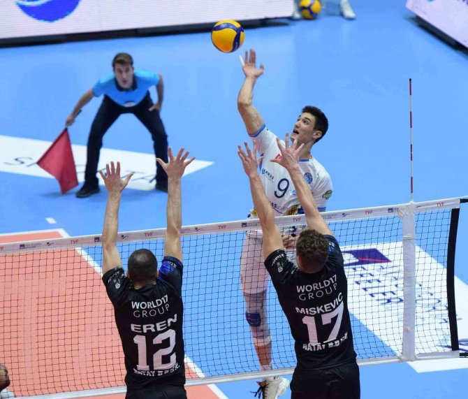 Axa Sigorta Efeler Ligi: Arkas Spor: 3 - Hatay Büyükşehir Belediyespor: 0