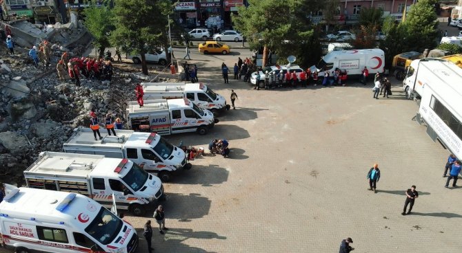 Bingöl’de Nefes Kesen Deprem Tatbikatı