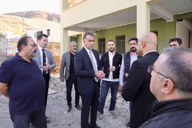 Vali Çağatay Devam Eden Projeleri İnceledi