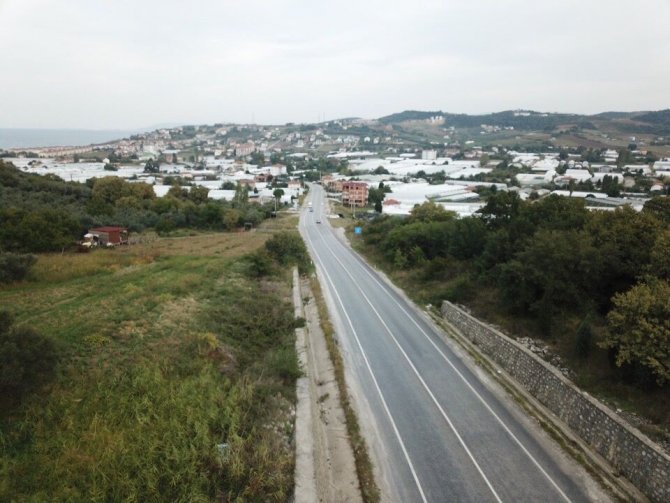 Yalova -Armutlu Kara Yolunda Hatalı Sollamalara Dronlu Denetim