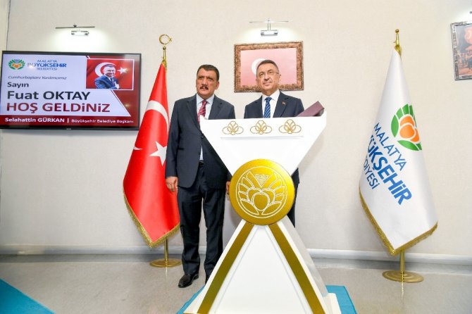 Cumhurbaşkanı Yardımcısı Oktay’dan Malatya Büyükşehir Belediyesi’ne Övgü