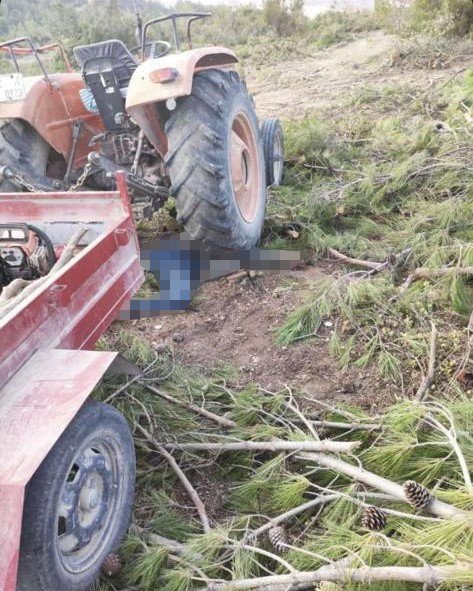 Traktörü Durdurmak İsterken Altında Kalan Çiftçi Öldü