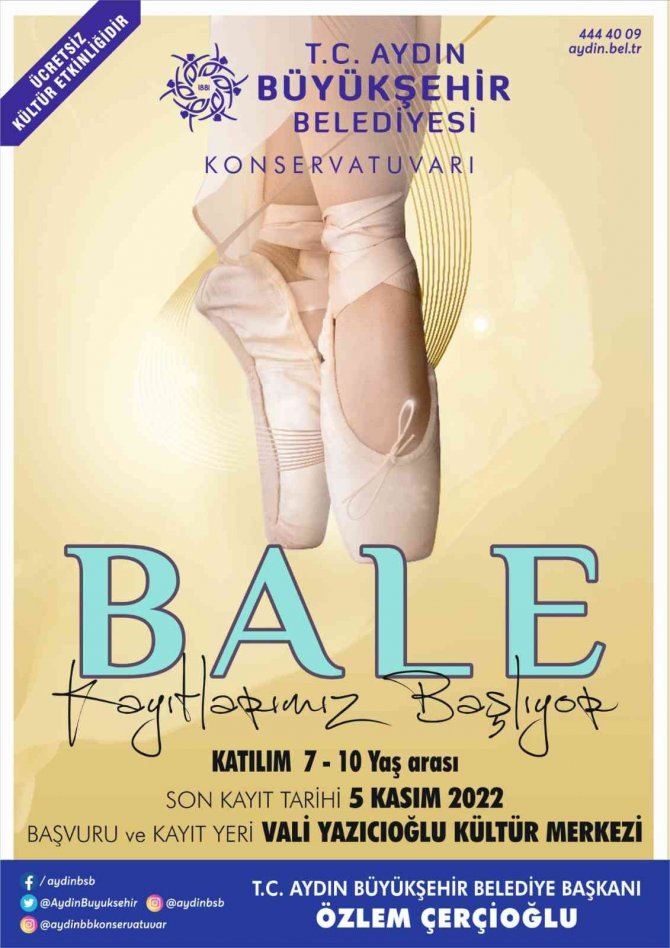 Aydın Büyükşehir Belediyesi Konservatuvarı Birçok Atölye Çalışmasıyla Aydınlılarla Buluşuyor