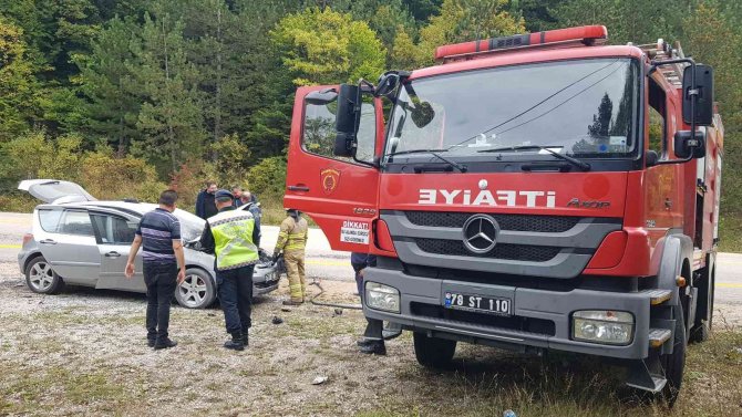 Seyir Halindeki Otomobil Alev Aldı