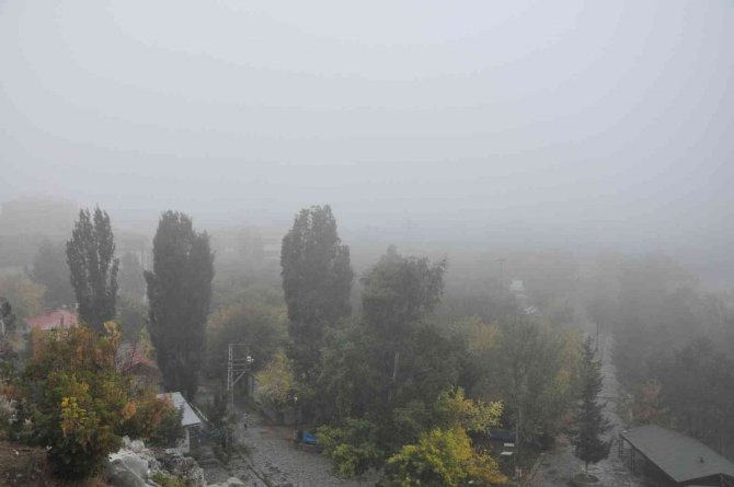 Kars’ta Yoğun Sis