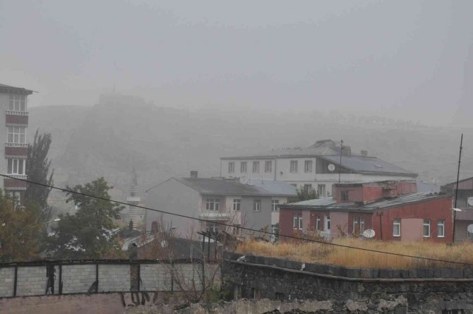 Kars’ta Yoğun Sis