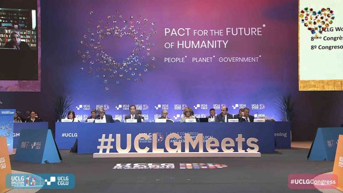 Cumhuriyetin 100. Yılında Dünya Belediyelerine Uğur İ̇brahim Altay Başkanlık Edecek