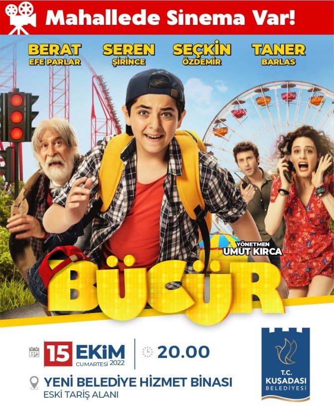 Kuşadası’nda Açık Hava Sinema Günleri Başlıyor