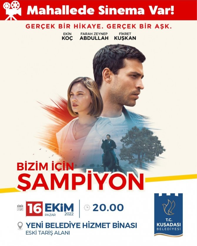 Kuşadası’nda Açık Hava Sinema Günleri Başlıyor