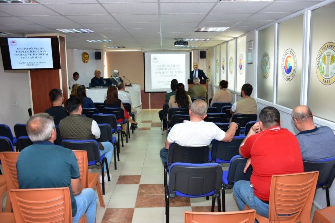 Zeytinyağı Sektörü Salihli’de Değerlendirildi