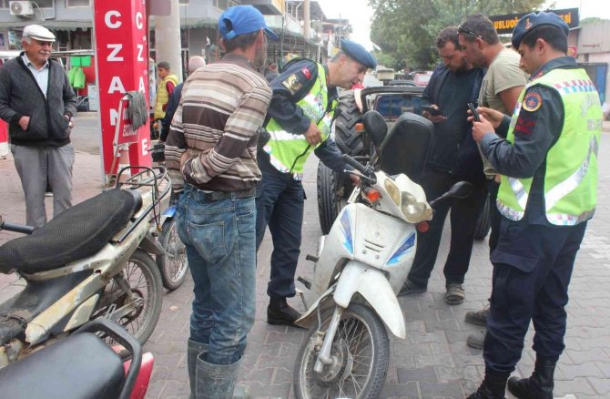 Alaşehir’de Motosikletlere Yönelik Uygulama