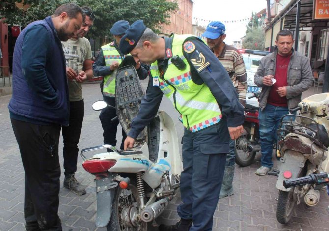 Alaşehir’de Motosikletlere Yönelik Uygulama