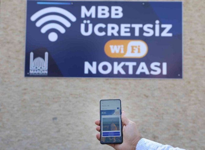 Mardin Büyükşehir Belediyesinden Ücretsiz İnternet Hizmeti