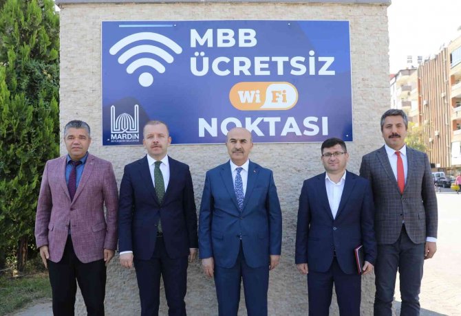 Mardin Büyükşehir Belediyesinden Ücretsiz İnternet Hizmeti