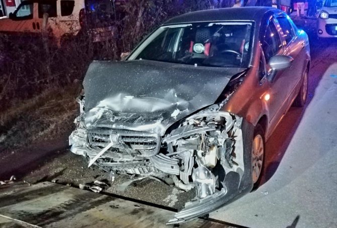 Samsun’da Trafik Kazası: 5 Yaralı