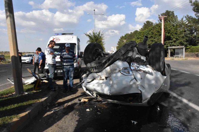 Siverek’te Zincirleme Kaza: 5 Yaralı