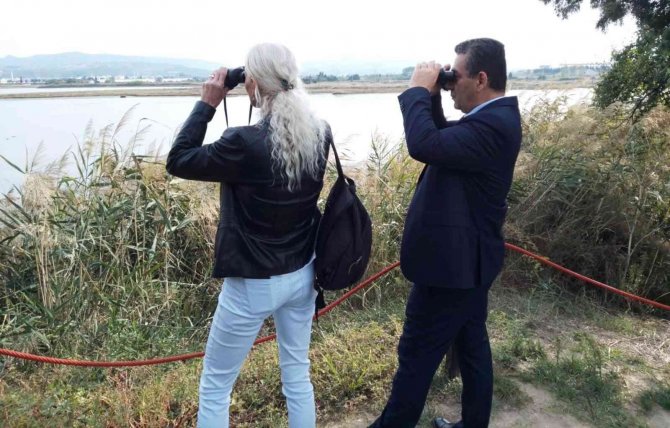 Altınova’nın Yeni Emniyet Müdürü Kuşları İzledi