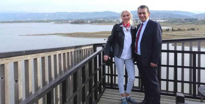 Altınova’nın Yeni Emniyet Müdürü Kuşları İzledi