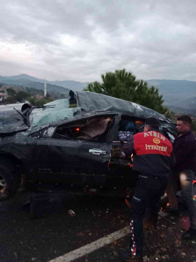 Aydın’da Trafik Kazası: 1 Ölü, 1 Yaralı