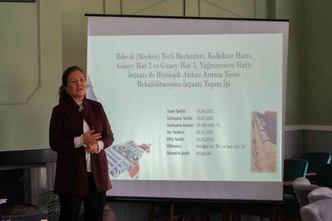 Bilecik Belediyesi Altyapı Projeleri Hakkında Bilgilendirme Toplantısı Yaptı