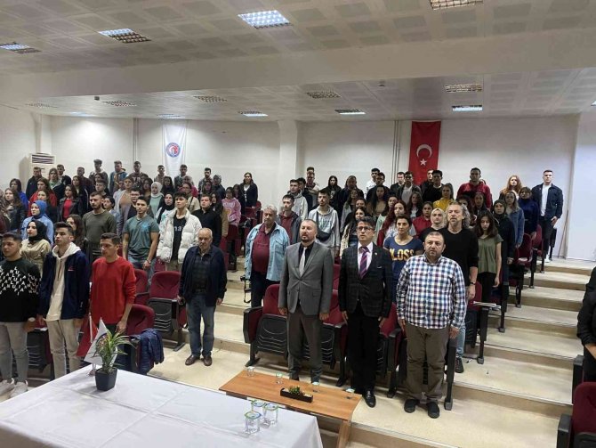 Ezine Meslek Yüksek Okulu’nda İlk Ders Altınok’tan