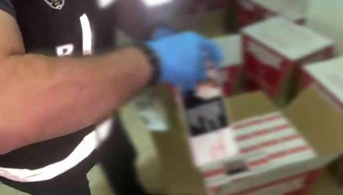 Gaziantep’te 4 Milyon 40 Bin Makaron Ele Geçirildi