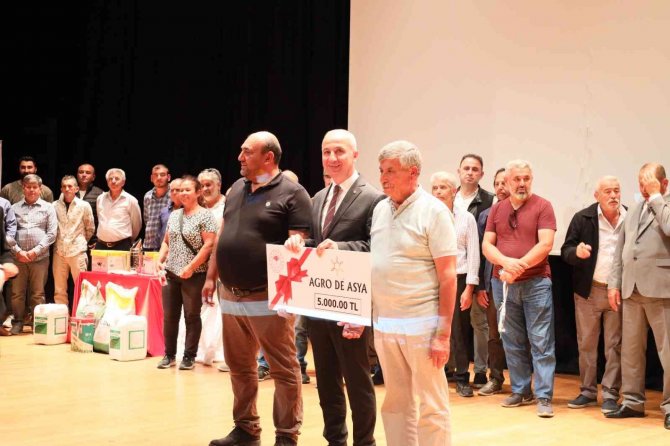 50 Ton Gübre Ambalajını İmha Edecek Atık Projesinde Coşkulu Kutlama